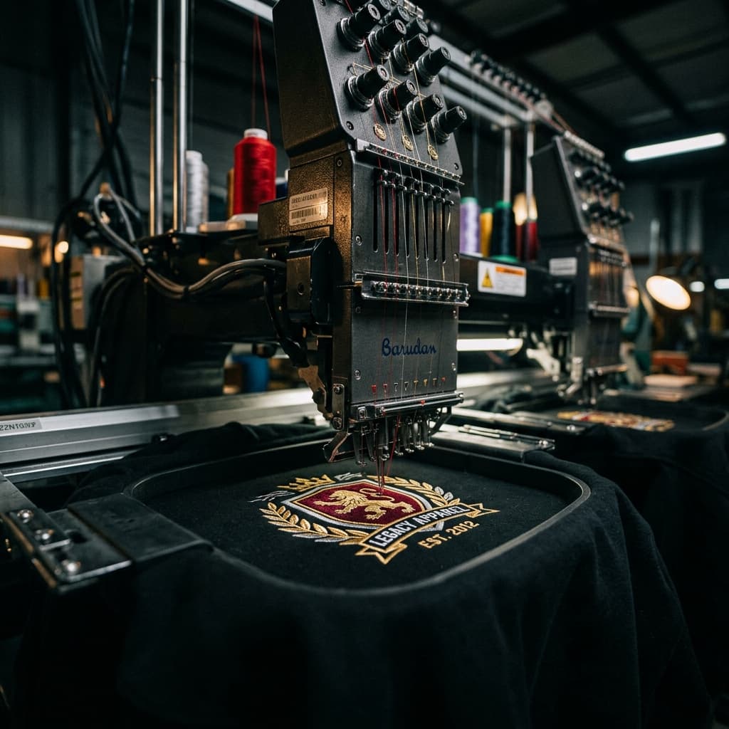 Premium embroidery